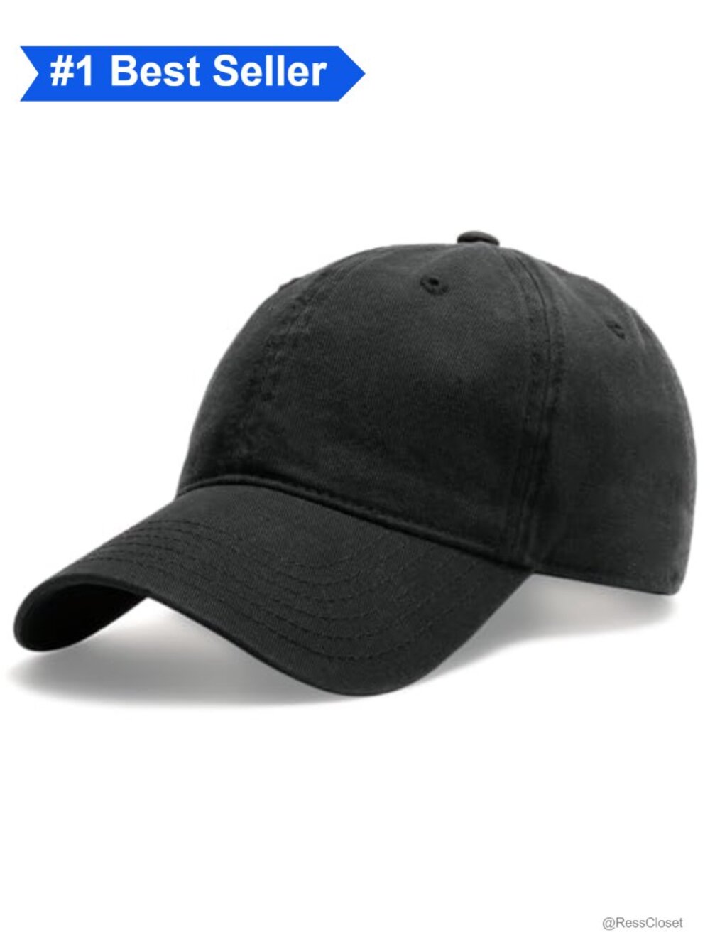 Unisex Vintage Unstructured Baseball Cap Washed Cotton Dad Hat